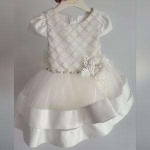 Baptism Girl Dress - 12M